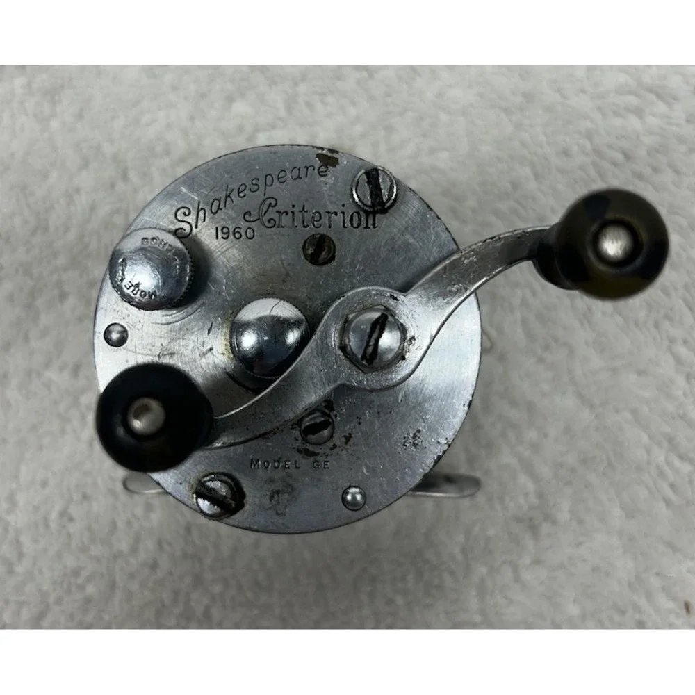 Shakespeare Criterion 1960 Model GE Baitcasting Fishing Reel Tested